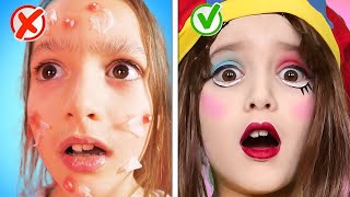 Poor Kid to Rich Pomni Makeover! Digital Circus! *Best Beauty Hacks and Funny Mo