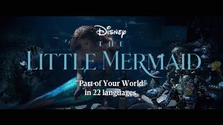 The Little Mermaid | "Part of Your World" In 22 Languages