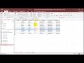 SQL with Microsoft Access 2016 Lesson 10 - Group By, Max, Min, Average