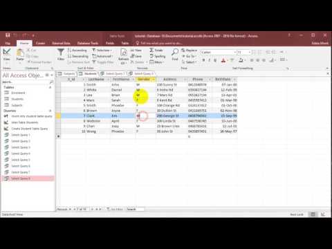 SQL with Microsoft Access 2016 Lesson 10 - Group By, Max, Min, Average SQL with Microsoft Access 2016 Lesson 10 - Group By, Max, Min, Average