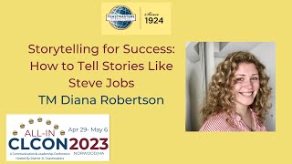 TM Diana Robertson invites you to CLCON 2023