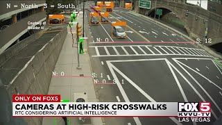 RTC considers AI cameras at high-risk crosswalks in Las Vegas Valley