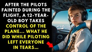 AFTER THE PILOTS FAINTED DURING THE FLIGHT, A 12-YEAR-OLD BOY TAKES CONTROL OF THE PLANE...