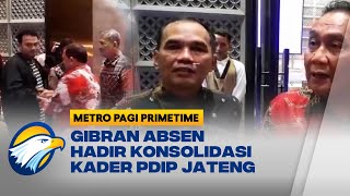 Gibran Absen Konsolidasi Kepala Daerah Kader PDIP di Jateng