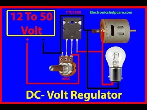 Voltage Regulator Circuit - YouTube