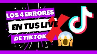 COMO HACER LIVE EN TIKTOK / ERRORES DE LIVE EN TIKTOK 2023