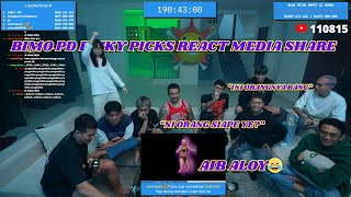 BIMO PD PICKY PICKS REACT MEDIA SHARE BARENG UUS @ybrap !! NGAKAK ABIS!! #marapthon2 #rezaarap #yb