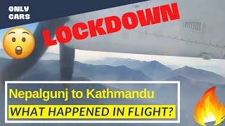 😮 Nepalgunj to Kathmandu by plane | Shree Airlines Flight | Bombardier Dash 8 - Q400 ✈🔥