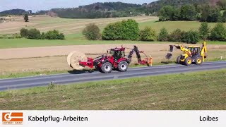 Leyrer + Graf Kabelpflug-Arbeiten Loibes