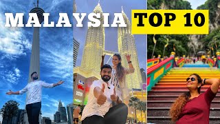 TOP 10 things to do in MALAYSIA | Travel Guide | Malaysia Travel