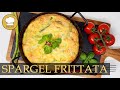 KARTOFFEL-FRITTATA mit grünem SPARGEL