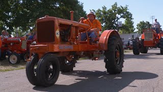 Watch Allis Chalmers Tractors on Parade at the 30th Orange Spectacular in Minnesota!