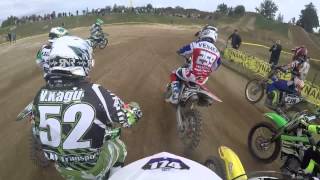 EHKK RAKVERE 2015 Mx30  1race crash #174 Kaido Talu