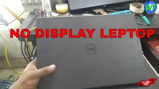leptop power button on but no display (हिंदी मे)