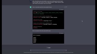 ChatGPT - Write a PowerShell script that will...