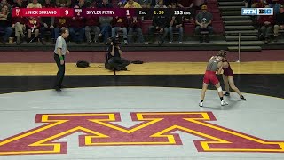 133 LBS: #2 Nick Suriano (Rutgers) vs. Skyler Petry (Minnesota)
