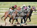 Badge Best Time for Dec. 8, 2024 Sunday @ Metro Manila Turf Club Inc.