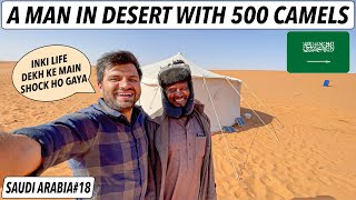 HOW this MAN lives ALONE in SAUDI DESERT?