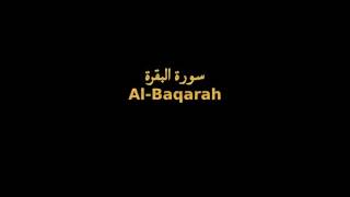 Complete Quran FULL Sheikh AlZain - 02 Al Baqarah  | القرآن الكريم كاملا بصوت الشيخ الزين