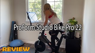 ProForm Studio Bike Pro 22 Review (2023) - Is It Worth Your Money?