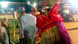 Koovery Sree Puthiya Bhagawati Temple. Sree Vishnu Moorthy Theyyam