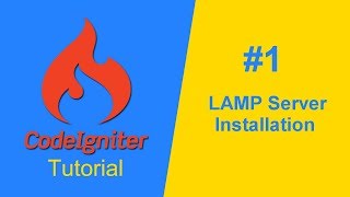 CodeIgniter Tutorial 1 - Lamp Server Setup