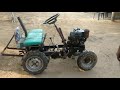 DETAILED video of home build mini tractor || Mit Patel