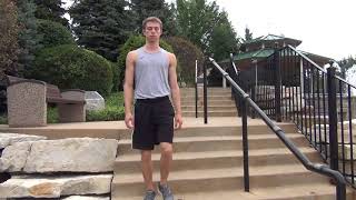 How to go up and down stairs without knee pain