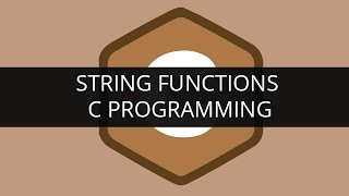 String Functions In C Programming | Edureka