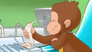 George Visits The Dentist 🐵 Curious George | Animal Friends