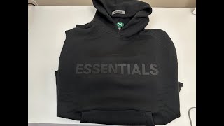 Essentials Fear of God Pullover Hoodie Unboxing!