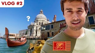 Riding Gondola Boat in Venice | Dhruv Rathee Vlog