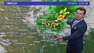 DFW Weather | More storm chances throughout the week in 14 day forecast