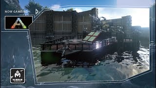 【MD】【ARK: Survival Evolved 方舟 生存進化 】建築教學:用金屬船(摩托艇)蓋出戰艦