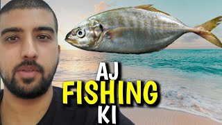 Aj Fishing Ki Maza Aya | Mojji Vlog | #vlog