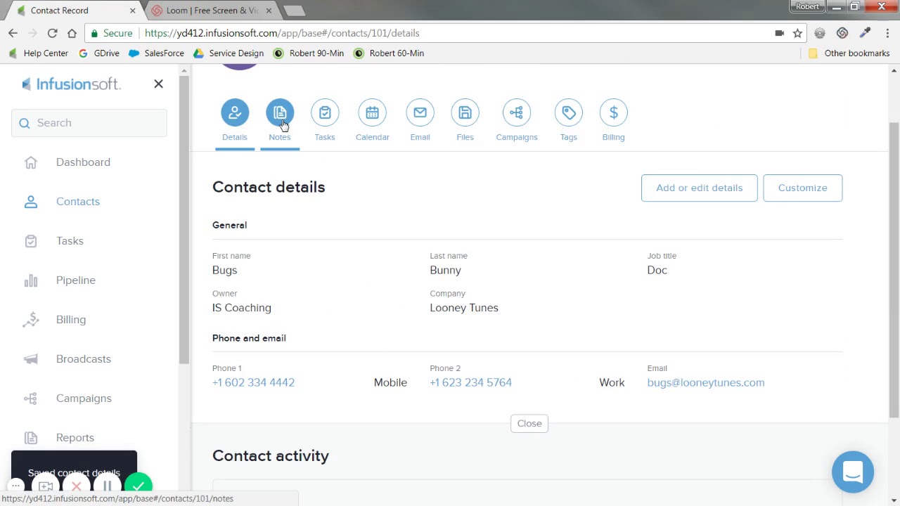 The New Infusionsoft Crm Overview Youtube