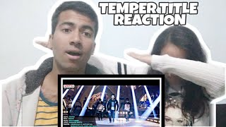 Temper Title Song Reaction | Jr ntr | kajal Agarwal | Allroundergeeky Reaction