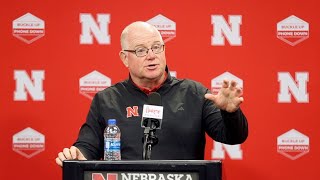 Full introductory press conference with Nebraska's Ed Foley
