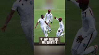 West Indies win their first men's Test in Australia Since 1997 #AUSvWI