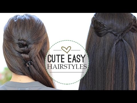 Cute Easy Hairstyles Youtube
