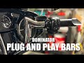 Harley Davidson 100% plug and play handlebar install from Dominator Industries!