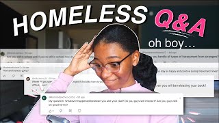 HOMELESS Q\u0026A: Answering YOUR questions about my situation...| The Homeless Series Ep.3