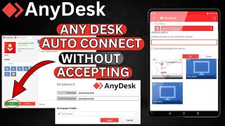 AnyDesk Auto Connect Without Accept | AnyDesk Connect Without Permission | AnyDesk Without Approval