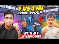 Little Brother Vs Big Brother In Lone Wolf🤣😂- Free Fire India