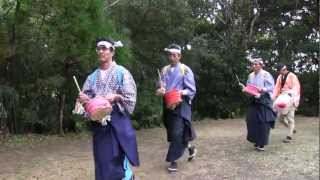 種子島の郷土芸能：ひょうたん踊り(中種子町熊野)