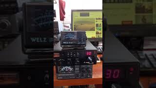 testing TX CB Radio Major M-588 AM FM SSB