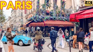 Paris, France 🇫🇷 - Paris April 2024 | Paris Spring Walk 4K (▶1h14 min)