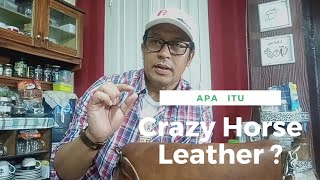 Crazy Horse Leather ? Apa keunikan kulit jenis CH ini