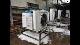 3 sets of 2T flake ice machines, commercial flake ice machine