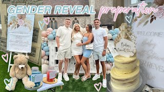 PREP WITH ME FOR THE GENDER REVEAL!!💙💗